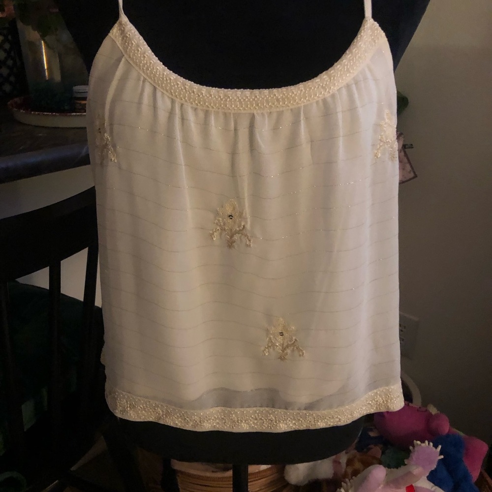 American Eagle Cream tanktop